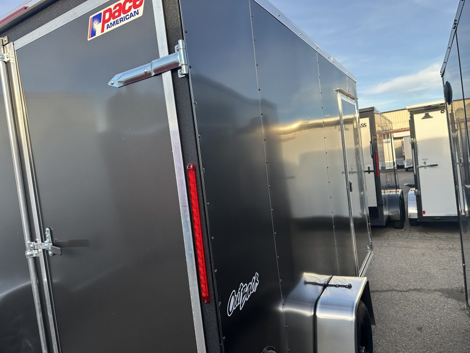 New 2026 Pace American 7x12 5K Outback Dlx Cargo / Enclosed Trailer