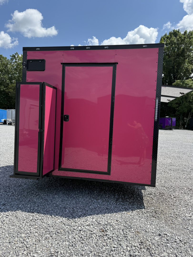 New 2026 Coast 2 Coast 8.5X20 TA CONCESSION TRAILER FULLY EQUIPED BLACKOUT Concession