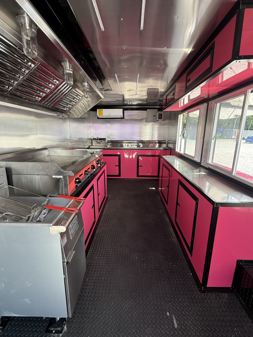 New 2026 Coast 2 Coast 8.5X20 TA CONCESSION TRAILER FULLY EQUIPED BLACKOUT Concession