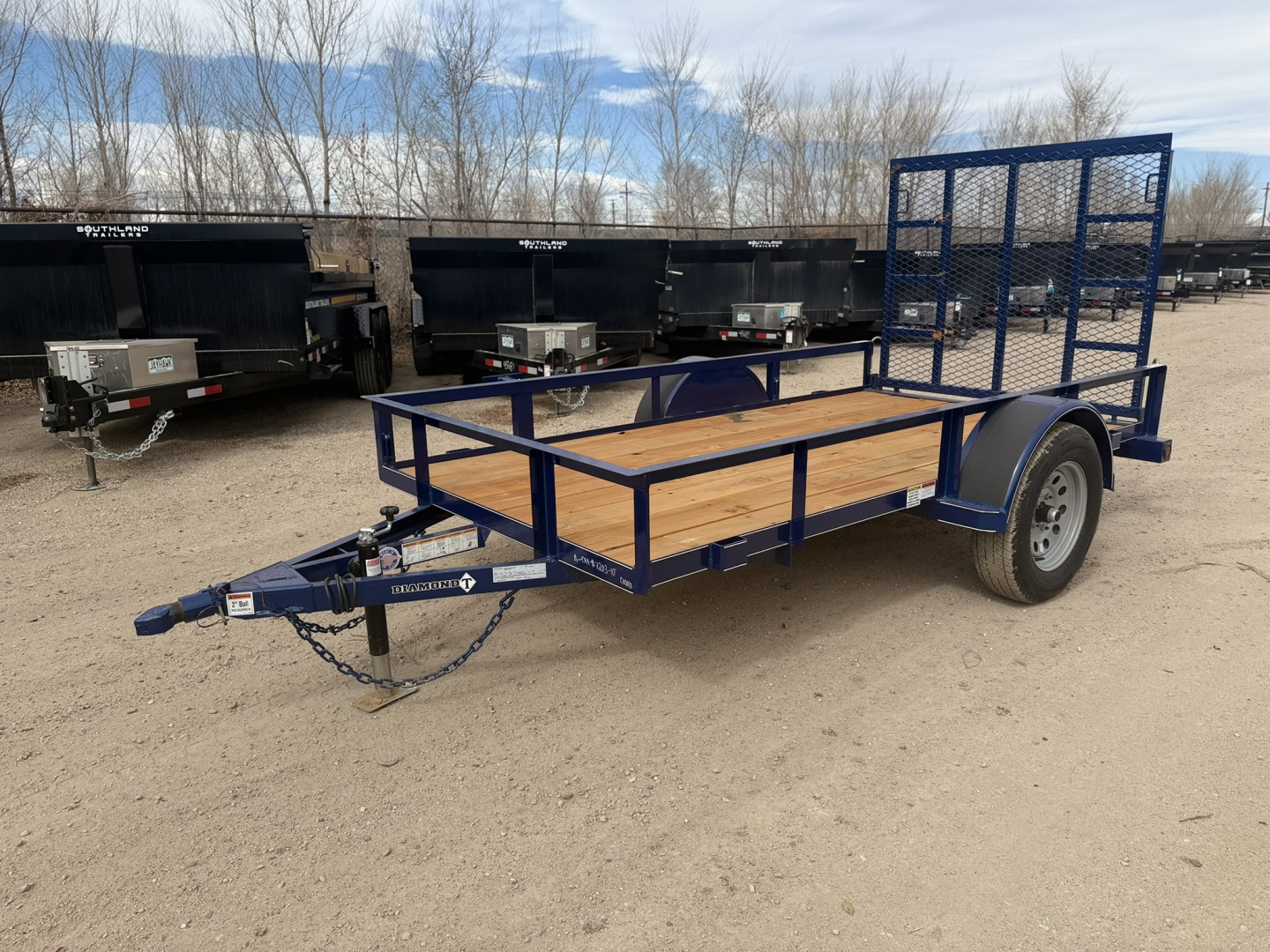 New 2026 Diamond T 5-10 Ramp Gate Utility 3K GVWR