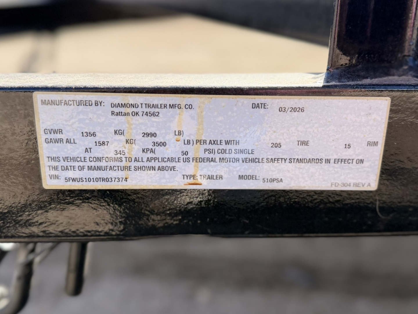 New 2026 Diamond T 5-10 Prowler Ramp Gate Utility 3K GVWR