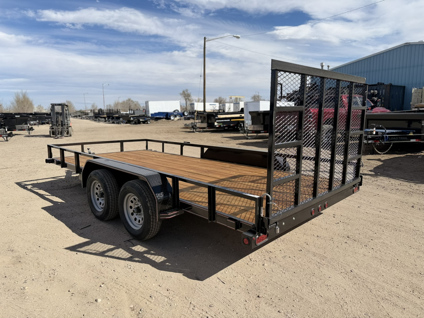 New 2026 Diamond T 7-16 Tandem Axle Ramp Gate Utility 7K GVWR