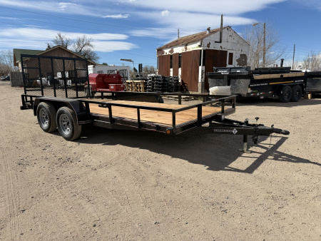 New 2026 Diamond T 7-16 Tandem Axle Ramp Gate Utility 7K GVWR