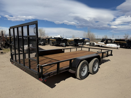 New 2026 Diamond T 7-16 Tandem Axle Ramp Gate Utility 7K GVWR