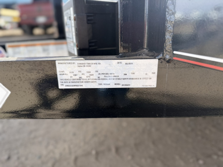 New 2026 Diamond T 7-16 Tandem Axle Ramp Gate Utility 7K GVWR