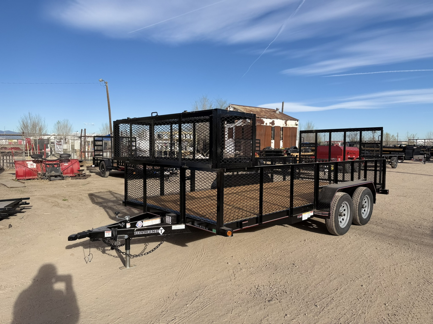 New 2026 Diamond T 7-16-2H Landscape Ramp gate Utility 7K GVWR