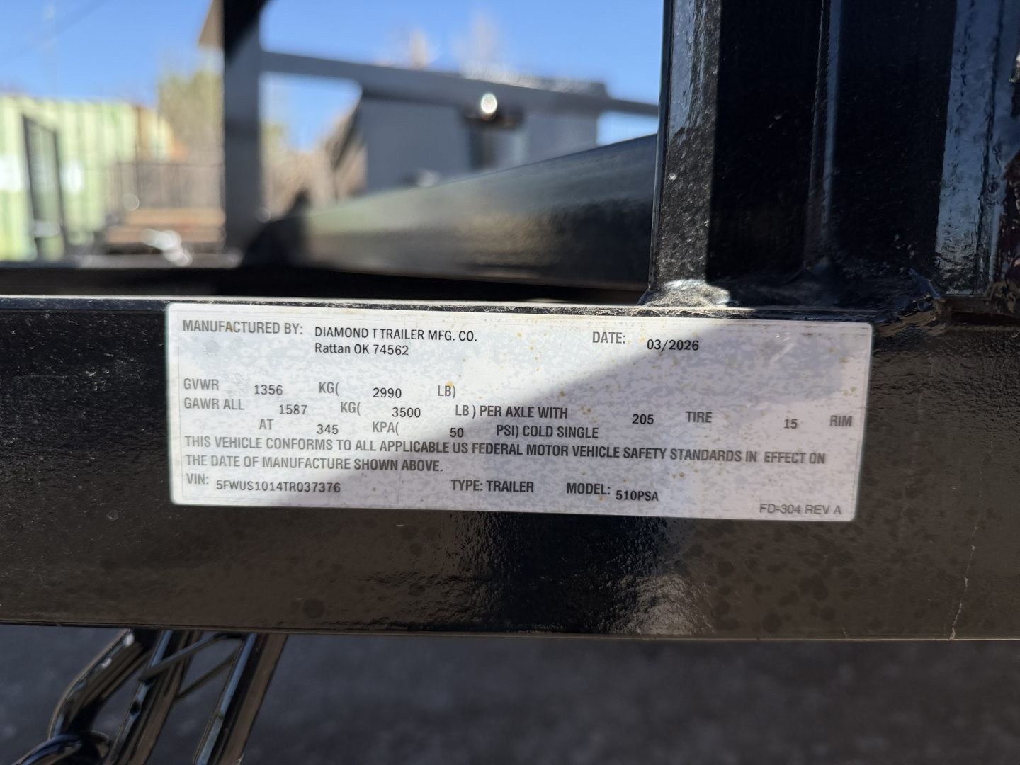 New 2026 Diamond T 5-10 Prowler Ramp Gate Utility 3K GVWR