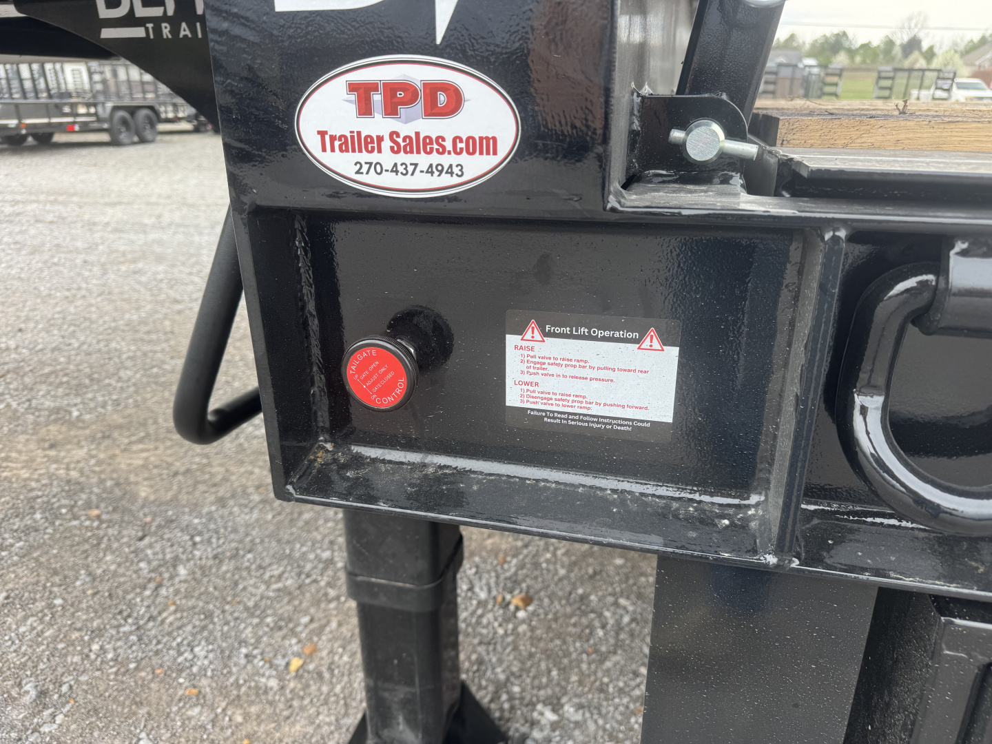 New 2026 Behnke 9.5'X38' 40 Ton Step Deck AIR RAMPS