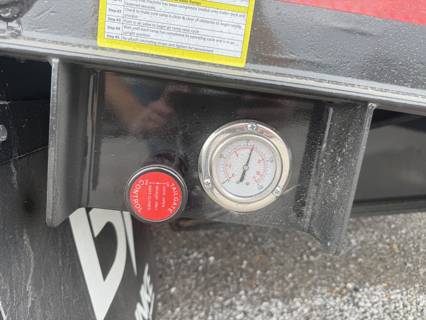 New 2026 Behnke 9.5'X38' 40 Ton Step Deck AIR RAMPS