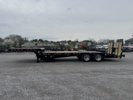 New 2026 Behnke 9.5'X38' 40 Ton Step Deck AIR RAMPS