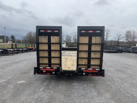 New 2026 Behnke 9.5'X38' 40 Ton Step Deck AIR RAMPS