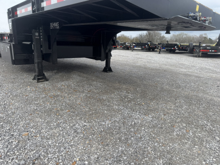 New 2026 Behnke 9.5'X38' 40 Ton Step Deck AIR RAMPS