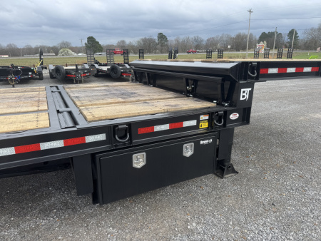 New 2026 Behnke 9.5'X38' 40 Ton Step Deck AIR RAMPS