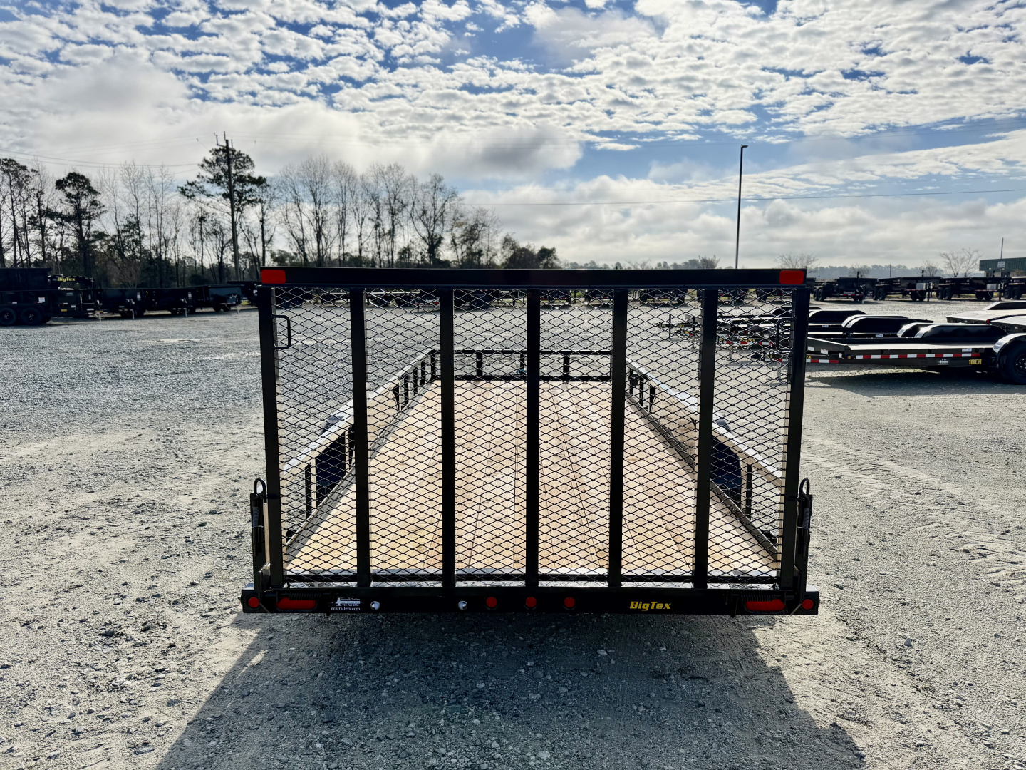 New 2026 Big Tex Trailers 70PI-18R1A-4PBK-BRK2 Utility Trailer