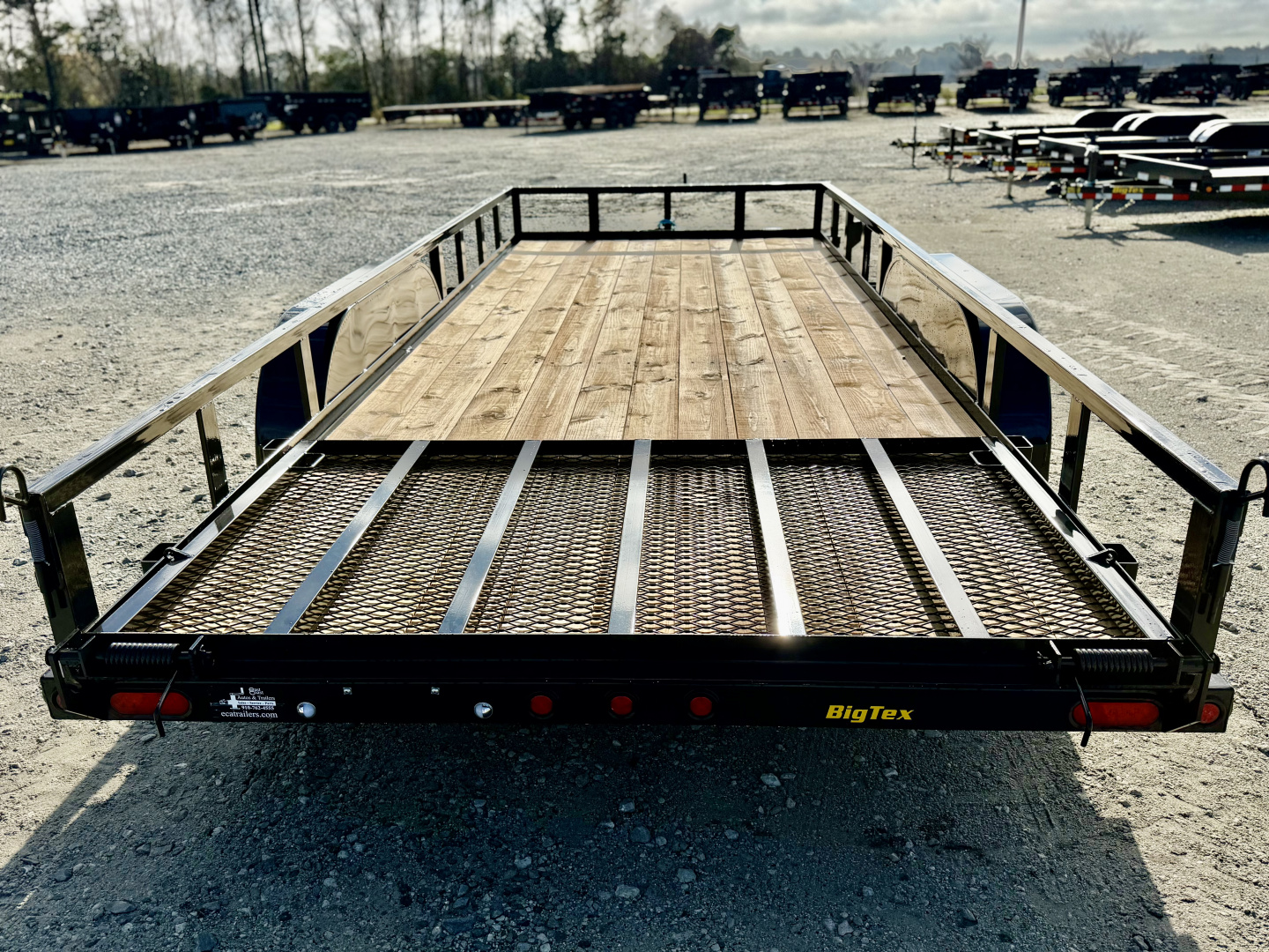 New 2026 Big Tex Trailers 70PI-18R1A-4PBK-BRK2 Utility Trailer