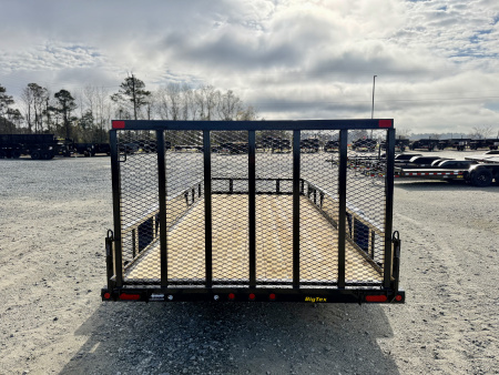 New 2026 Big Tex Trailers 70PI-18R1A-4PBK-BRK2 Utility Trailer