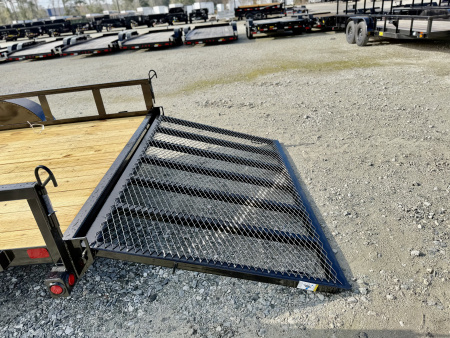 New 2026 Big Tex Trailers 70PI-18R1A-4PBK-BRK2 Utility Trailer