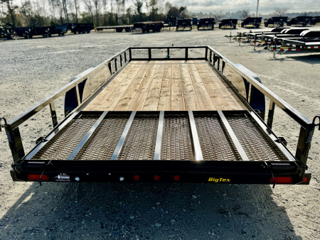 New 2026 Big Tex Trailers 70PI-18R1A-4PBK-BRK2 Utility Trailer