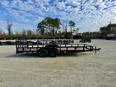 New 2026 Big Tex Trailers 70PI-20R1A-4PBK-BRK2 Utility Trailer
