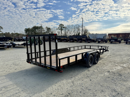 New 2026 Big Tex Trailers 70PI-20R1A-4PBK-BRK2 Utility Trailer