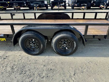 New 2026 Big Tex Trailers 70PI-20R1A-4PBK-BRK2 Utility Trailer