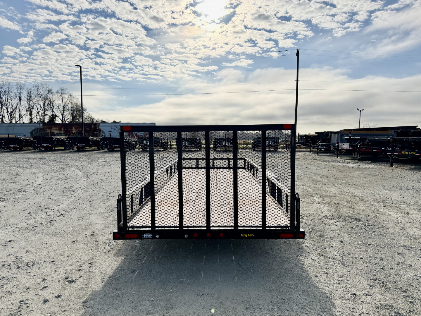 New 2026 Big Tex Trailers 70PI-20R1A-4PBK-BRK2 Utility Trailer