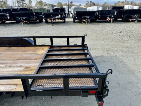 New 2026 Big Tex Trailers 70PI-20R1A-4PBK-BRK2 Utility Trailer