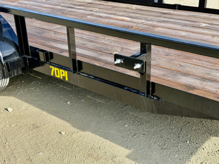 New 2026 Big Tex Trailers 70PI-20R1A-4PBK-BRK2 Utility Trailer