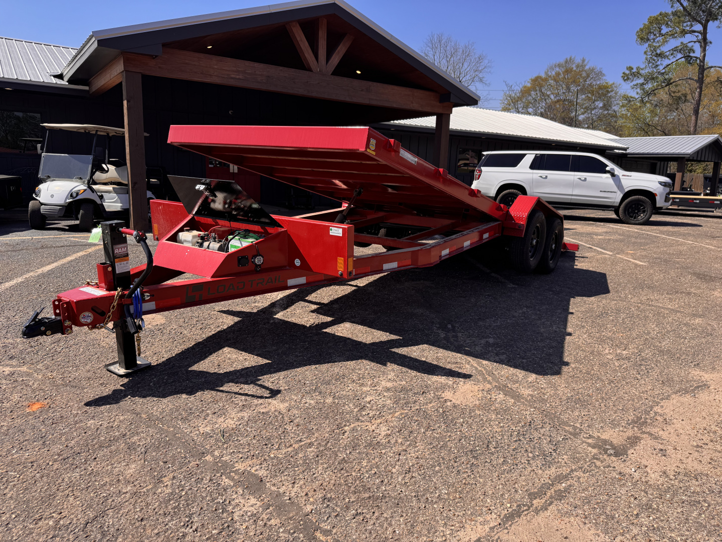 New 2026 Load Trail 83"X22' 14k Tandem Axle Tilt Equipment Trailer
