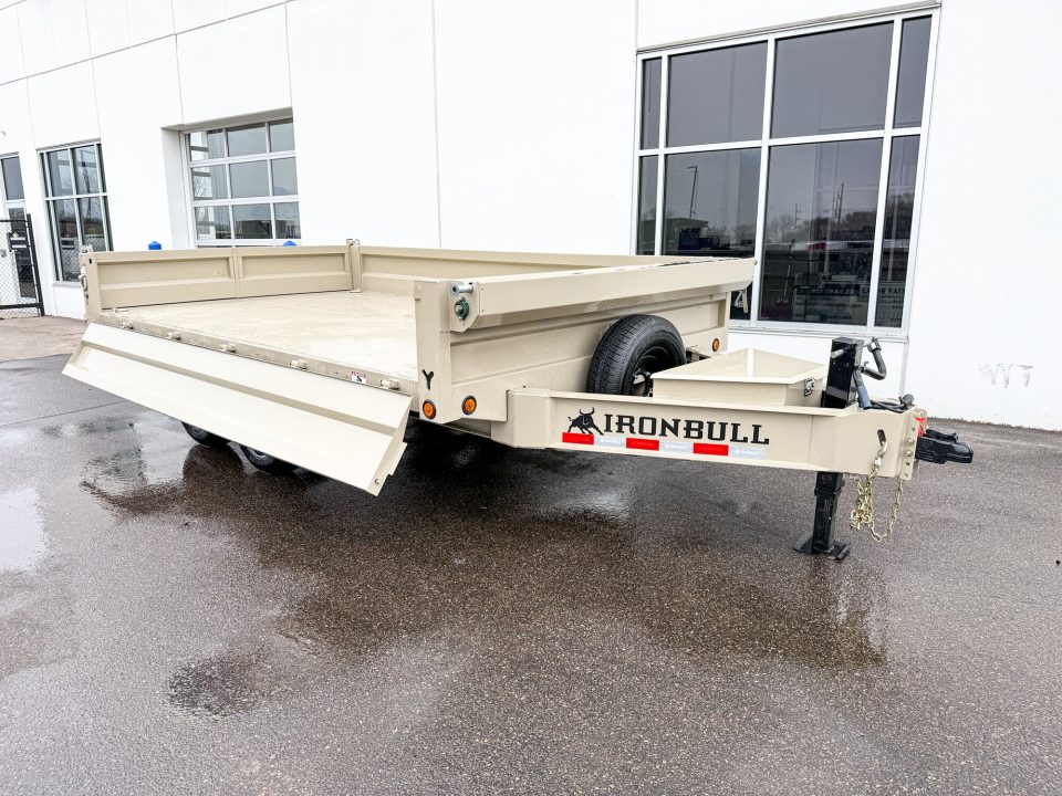 New DDP 96X14 14.9K DECKOVER DUMP TRAILER - SAND