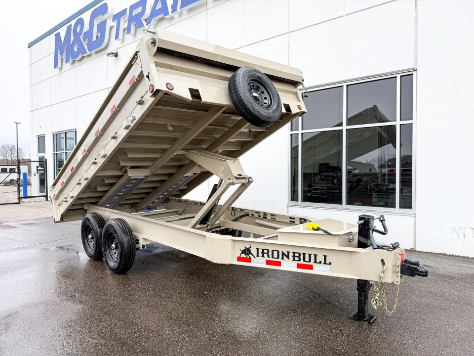 New DDP 96X14 14.9K DECKOVER DUMP TRAILER - SAND