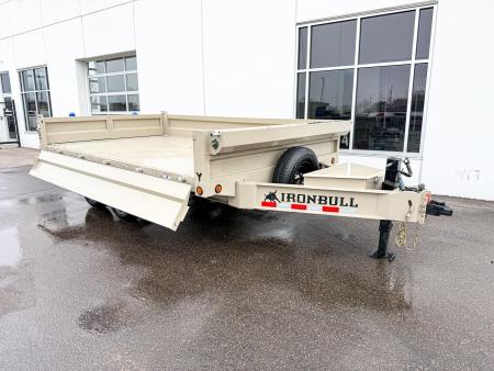 New DDP 96X14 14.9K DECKOVER DUMP TRAILER - SAND