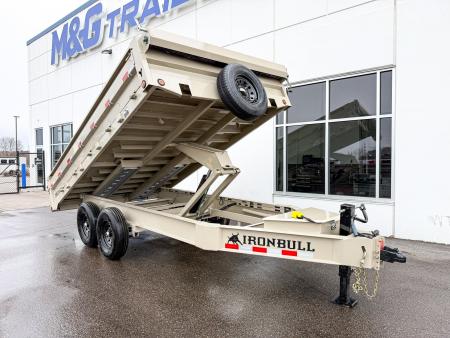 New DDP 96X14 14.9K DECKOVER DUMP TRAILER - SAND
