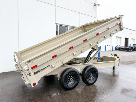 New DDP 96X14 14.9K DECKOVER DUMP TRAILER - SAND