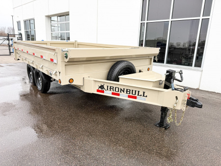 New DDP 96X14 14.9K DECKOVER DUMP TRAILER - SAND