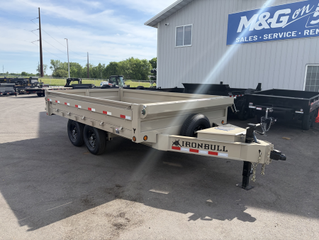 New DDP 96X14 14.9K DECKOVER DUMP TRAILER - SOLAR PANEL - SAND
