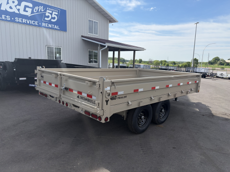 New DDP 96X14 14.9K DECKOVER DUMP TRAILER - SOLAR PANEL - SAND