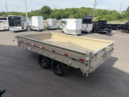 New DDP 96X14 14.9K DECKOVER DUMP TRAILER - SOLAR PANEL - SAND