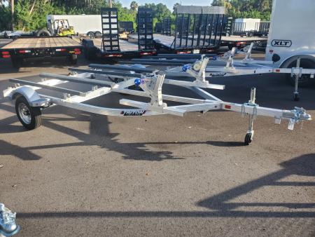 New 2026 Triton Trailers LTWCII-X ALUMINUM SINGLE AXLE DOUBLE PLACE WAVE RUNNER TRAILER