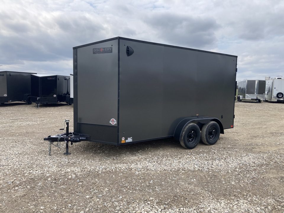 New 2026 Discovery 7x14' Cargo Trailer - Rear Double Doors