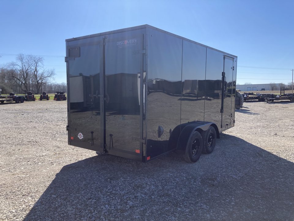 New 2026 Discovery 7x16' Cargo Trailer - Rear Double Doors