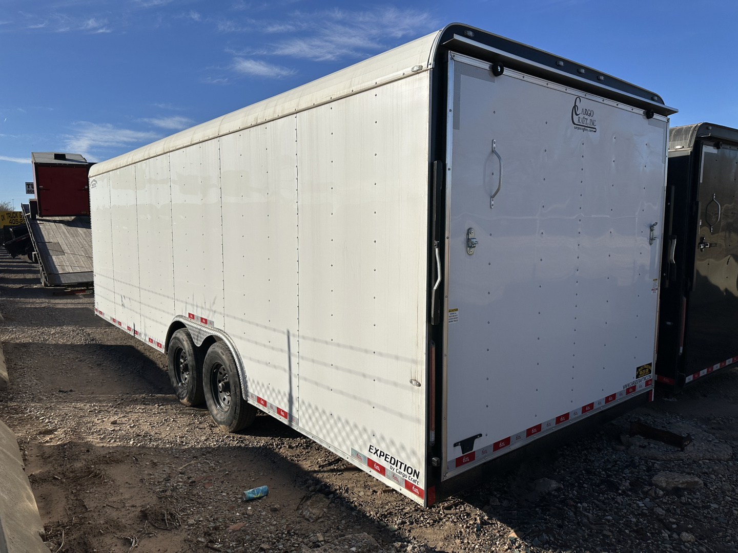 New 2026 Cargo Craft 8.5'x24' Heavy Duty Expedition With Ramp door, 7k axles Cargo / Enclosed Trailer