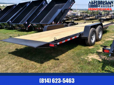 New Quality Trailers - Pro Grade - Split Tilt - 22' - 15000 GVWR