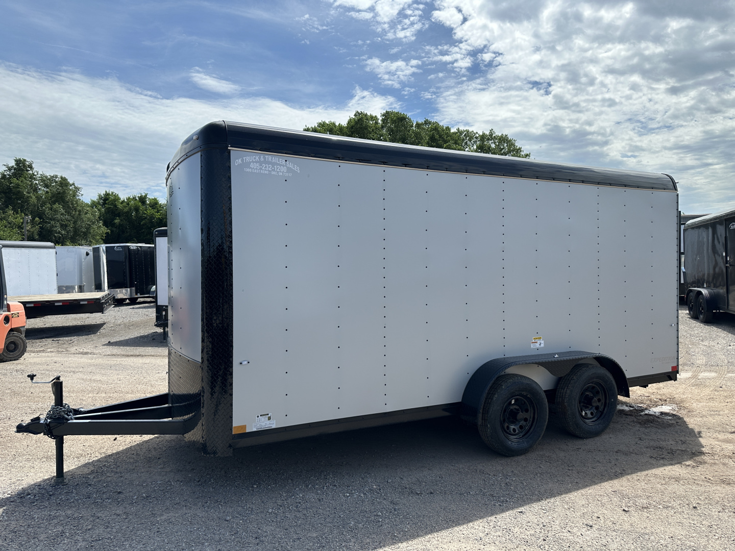 New 2026 Cargo Craft 7'x16'x7' Tall Expedition Extreme Silver Black out with ramp door Cargo / Enclosed Trailer