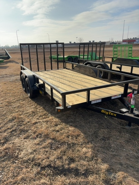 New 2026 Big Tex Trailers 70pi-14' Utility Trailer