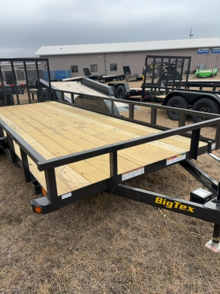New 2026 Big Tex Trailers 70pi-18' Utility Trailer
