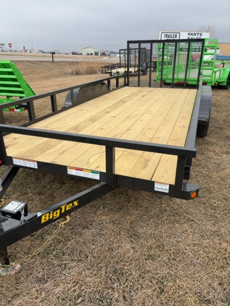 New 2026 Big Tex Trailers 70pi-18' Utility Trailer