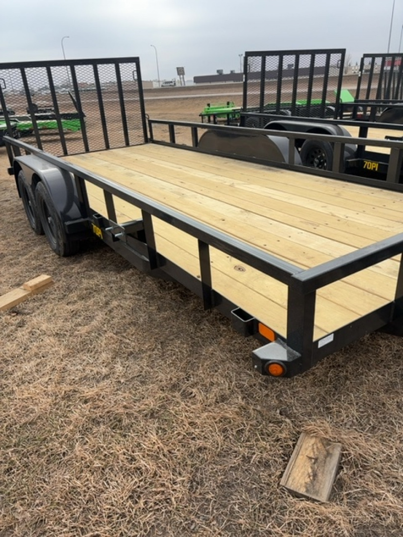 New 2026 Big Tex Trailers 70pi-18' Utility Trailer