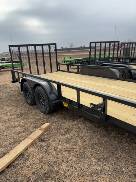 New 2026 Big Tex Trailers 70pi-18' Utility Trailer