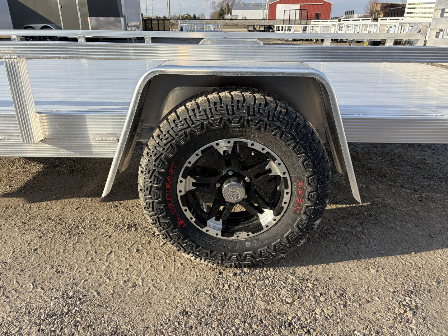 New 2026 Sport Haven AUTX714D (7' x 14') 2.9K Aluminum Utility Trailer